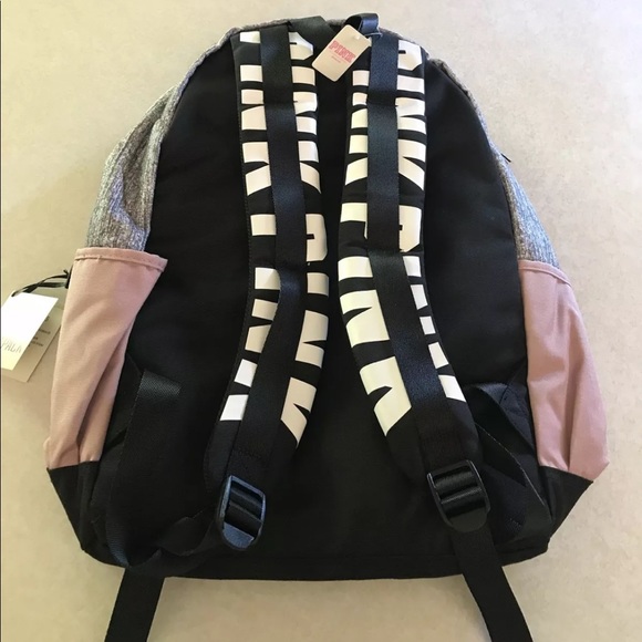 Victoria's Secret PINK Campus Backpack Marled Gray - Picture 5 of 5